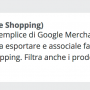 Configura modulo Google Shopping