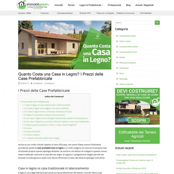 Immobilgreen.it Blog e Informazioni su Bioedilizia e Immobiliare