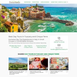 Realizzazione Sito Web Turistico Dolcevitatour.it in lingua inglese